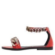 Pre-owned Fabric sandals Stella McCartney Pre-owned , Orange , Dames