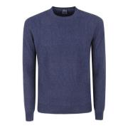 Stijlvolle Sweaters Collectie Fedeli , Blue , Heren