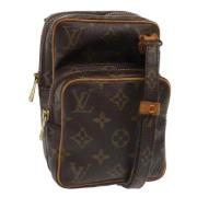 Pre-owned Canvas louis-vuitton-bags Louis Vuitton Vintage , Brown , Da...