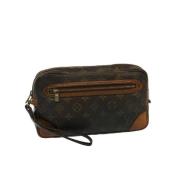 Pre-owned Canvas louis-vuitton-bags Louis Vuitton Vintage , Brown , Da...