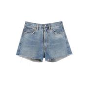 Stijlvol Kort Maison Margiela , Blue , Dames