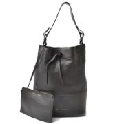 Pre-owned Leather celine-bags Celine Vintage , Black , Dames