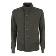 Essential Patch Zip Through Sweaters Barbour , Green , Heren