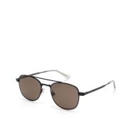 Mb0363S 003 Sunglasses Montblanc , Black , Heren