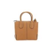 Stijlvolle Leren Tas voor Dagelijks Gebruik Tod's , Brown , Dames