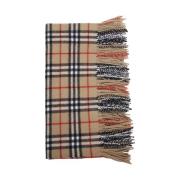 Vintage Check Happy Sjaal Burberry , Multicolor , Dames