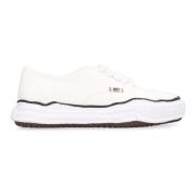 Met de hand gemaakte canvas sneakers Mihara Yasuhiro , White , Heren