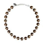 Kristal Statement Ketting Forte Forte , Brown , Dames