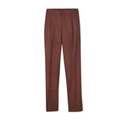 Loszittende broek met geglazuurde gember Bonsai , Brown , Heren