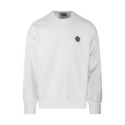 Crème Sweatshirt A Paper Kid , White , Heren