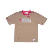 Bruin Katoenen Half-Sleeve T-Shirt Mihara Yasuhiro , Brown , Heren