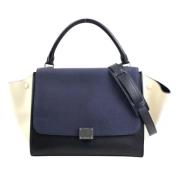 Pre-owned Leather celine-bags Celine Vintage , Black , Dames