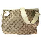 Pre-owned Canvas gucci-bags Gucci Vintage , Brown , Dames