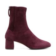 Bruine Enkellaarzen voor Vrouwen Aquazzura , Purple , Dames