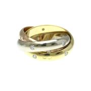 Pre-owned Yellow Gold rings Cartier Vintage , Yellow , Dames