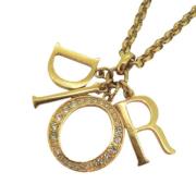 Pre-owned Yellow Gold dior-jewelry Dior Vintage , Yellow , Dames