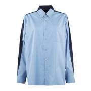 Casual Katoenen Overhemd voor Mannen Marni , Blue , Dames