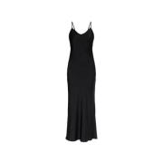 Jurk Bryony Maxi AllSaints , Black , Dames