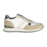 Witte Sneaker, Polyester Materiaal Napapijri , White , Heren