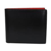 Pre-owned Leather wallets Balenciaga Vintage , Black , Heren