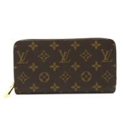 Pre-owned Canvas wallets Louis Vuitton Vintage , Brown , Dames