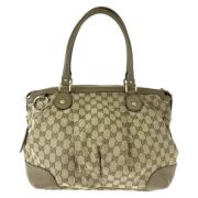 Pre-owned Canvas gucci-bags Gucci Vintage , Brown , Dames