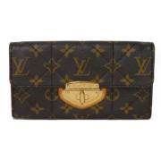 Pre-owned Fabric wallets Louis Vuitton Vintage , Brown , Dames