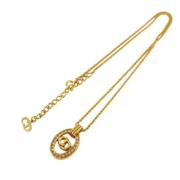 Pre-owned Yellow Gold dior-jewelry Dior Vintage , Yellow , Dames