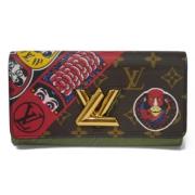 Pre-owned Leather wallets Louis Vuitton Vintage , Multicolor , Dames