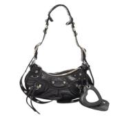 Pre-owned Leather balenciaga-bags Balenciaga Vintage , Black , Dames