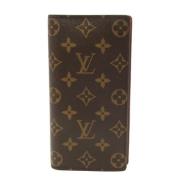 Pre-owned Fabric wallets Louis Vuitton Vintage , Brown , Heren