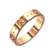 Pre-owned Rose Gold rings Gucci Vintage , Yellow , Dames