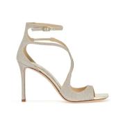 Glitterende Azia 95 Sandalen Jimmy Choo , Yellow , Dames