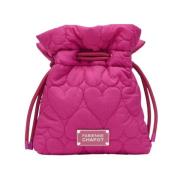 Diony Nylon Bag Fabienne Chapot , Pink , Dames