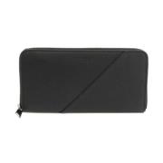 Pre-owned Leather wallets Bottega Veneta Vintage , Black , Dames