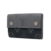 Pre-owned Canvas wallets Louis Vuitton Vintage , Black , Dames