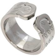 Pre-owned White Gold rings Cartier Vintage , Gray , Dames