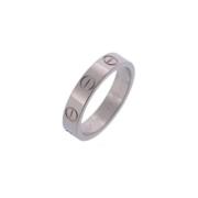 Pre-owned White Gold rings Cartier Vintage , Gray , Dames