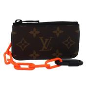 Pre-owned Canvas wallets Louis Vuitton Vintage , Black , Dames