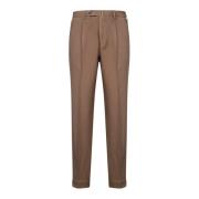 Bruine broek voor heren Dell'oglio , Brown , Heren