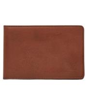 Pre-owned Leather wallets Louis Vuitton Vintage , Brown , Heren