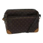 Pre-owned Canvas louis-vuitton-bags Louis Vuitton Vintage , Brown , Da...