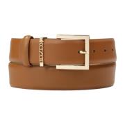 Bruine brede gladleren riem Kazar , Brown , Dames