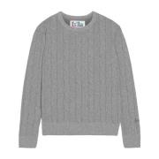 Stijlvolle Sweaters Collectie MC2 Saint Barth , Gray , Dames