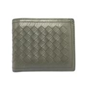 Pre-owned Leather wallets Bottega Veneta Vintage , Black , Dames