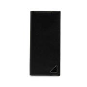 Pre-owned Leather wallets Prada Vintage , Black , Dames