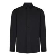 Zwarte Shirt Aw24 Stijl Low Brand , Black , Heren