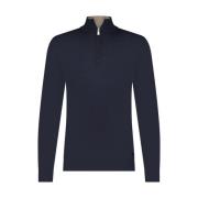 Lux Halfzip Pullover Born With Appetite , Blue , Heren