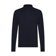 Rollneck Pullover in Marine Born With Appetite , Blue , Heren