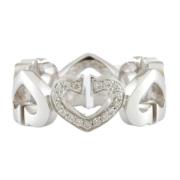 Pre-owned White Gold rings Cartier Vintage , Gray , Dames